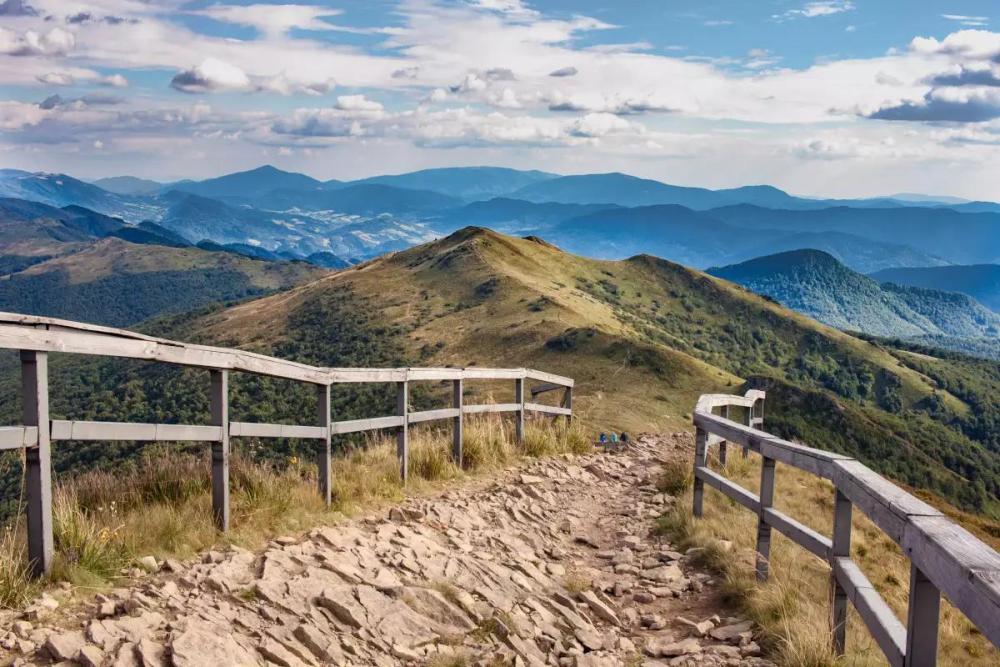 Bieszczady Mountains landscape Poland