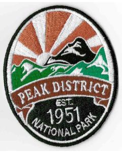 Peak District National Park Sew-On Patch – Est. 1951