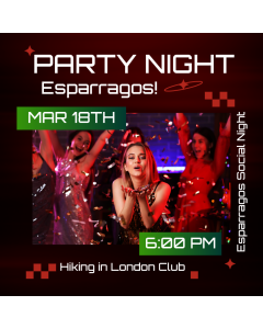 Social: Esparragos – Thu 18 Mar 2027